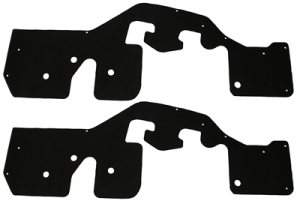 Splash Apron / A Arm Dust Shield Kit