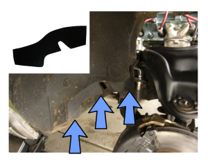 Rubber The Right Way - A Arm Dust Shield Kit - Image 2