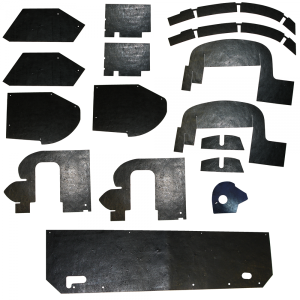 Splash Apron / A Arm Dust Shield Kit