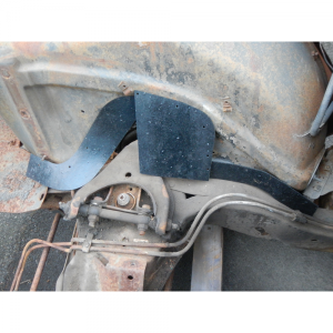 Rubber The Right Way - Front Inner Fender Splash Apron Kit - Image 2