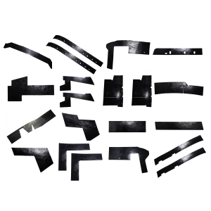 Inner Fender Splash Apron / Dust Shield Kit