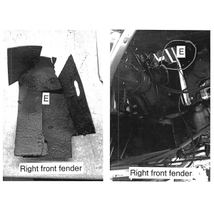 Rubber The Right Way - Inner Fender Splash Apron / Dust Shield Kit - Image 7