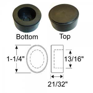 Rubber The Right Way - Headlight Dimmer Switch Pad - Image 2