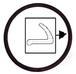 Headlight Outer Rim To Sealed Beam Retainer Ring Seal