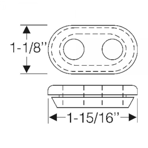 Hydraulic Lines Through Sheet Metal Grommet