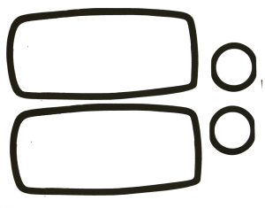 Taillight Lens Gasket Kit - In Bumper