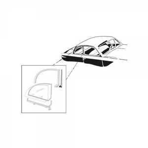 Quarter Window Leading Edge Seals