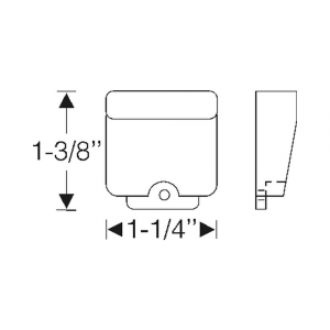 Bumper - Quarter Window At Lock Pillar