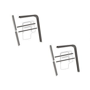 Window Run, Division Channel & Beltline / Felt kit - 10 Pc.