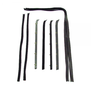 Deluxe Beltline / Windowfelt  & Window Run Channel Kit - 8 pc.