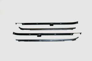 Windowfelt  / Belt Weatherstrip - Pre-Cut & Formed As Original - Complete Kit For Both Front Doors