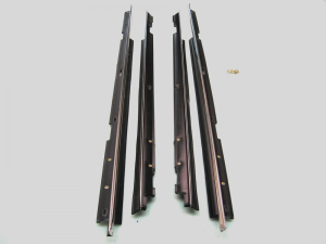 Windowfelt  / Belt Weatherstrip - Pre-Cut & Formed As Original - Complete Kit For Both Rear Doors