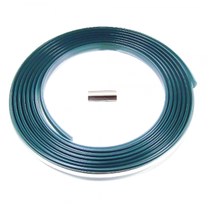 Lockstrip - Chrome - 1/2" Wide x 1/4" Tall - 17' 1" Long