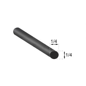 Rubber The Right Way - Lockstrip - Black - 1/4" Diameter - 16' 7" Long - Image 3