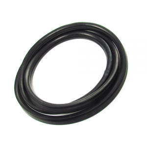 Rear Window Seal - With Groove For Chrome Lock Strip