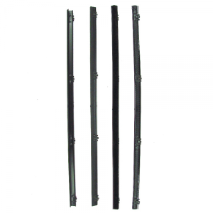Beltline Weatherstrip - Rear Door - Black Bead - 4 Piece Kit