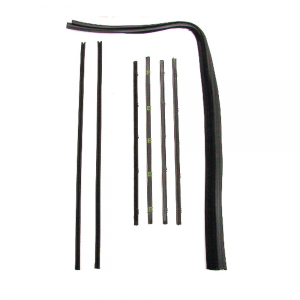 Deluxe Window Beltline & Channel Kit - Chrome Bead