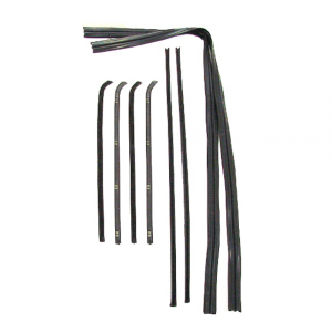 Deluxe Window Beltline & Channel Kit - Black Bead