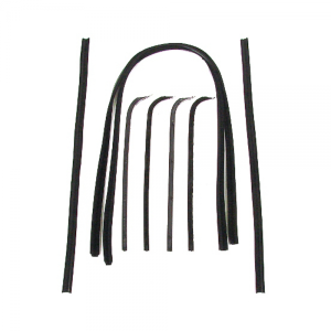 Deluxe Window Beltline & Channel Kit - Chrome Bead