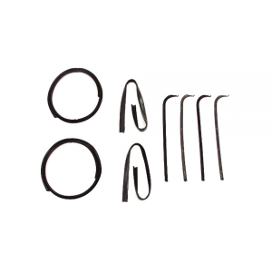 Deluxe Window Beltline & Channel Kit - Black Bead