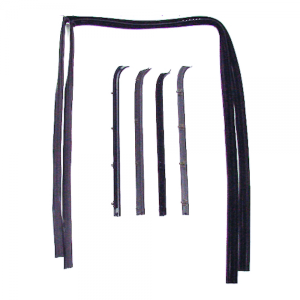 Deluxe Window Beltline & Channel Kit - Rear Door