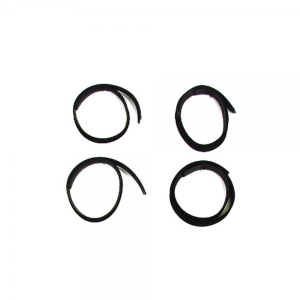 Door Glass Run Channel Kit - For Front / Top / Back of Door Glass