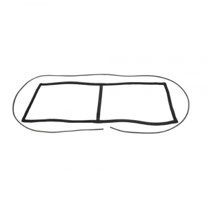 Rubber The Right Way - Windshield Seal With Lock Strip - Image 2