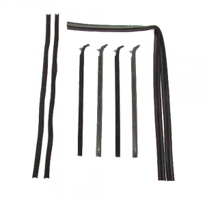 Deluxe Beltline / Windowfelt  & Window Run Channel Kit - 8 pc.