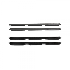 Beltline Weatherstrip - Rear Doors - Also Called Window Sweeps, Felts Or Fuzzies - 4 Pc. Kit
