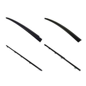 Beltline Weatherstrip - Front Door - Also Called Window Sweeps, Felts Or Fuzzies - 4 Pc.