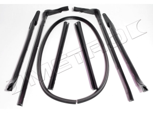 Rubber The Right Way - Convertible Top Roof Rail Seal Kit - Image 2