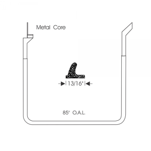 Rubber The Right Way - Door Seal Kit - Rear - Image 3