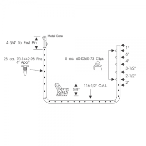 Rubber The Right Way - Door Seal Kit - Front - Image 2