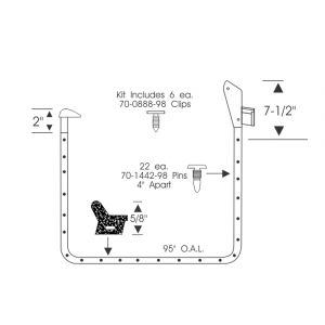 Rubber The Right Way - Door Seal Kit - Front - Image 2