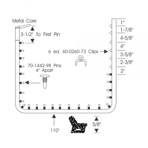 Rubber The Right Way - Door Seal Kit - Front - Image 2