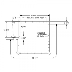 Rubber The Right Way - Door Seal Kit - Front - Image 2