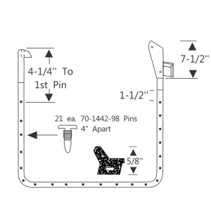 Rubber The Right Way - Door Seal Kit - Front - Image 2