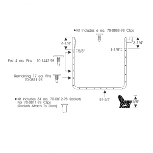 Rubber The Right Way - Door Seal Kit - Image 2