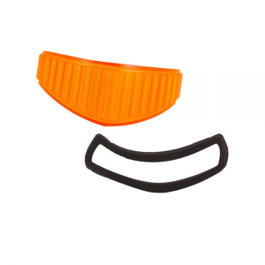 Parking Light Lens & Gasket - Amber