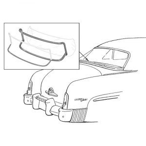 Back Window Seal - Locking Strip Included