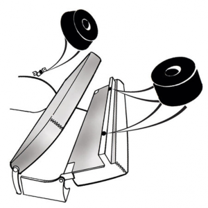 Rubber The Right Way - Taillight Bracket to Tailgate Bumper OR Fold Down Seat Bumper - Image 2