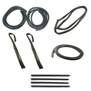 Master Weatherstrip Kit - With Chrome Trim
