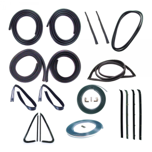 Master Weatherstrip Kit - Models With Chrome Windshield Trim