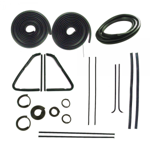 Master Weatherstrip Kit - Without Chrome Windshield Trim
