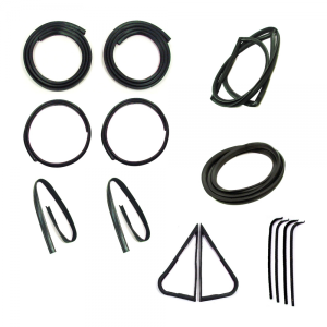 Master Weatherstrip Kit - With Chrome Windshield Trim