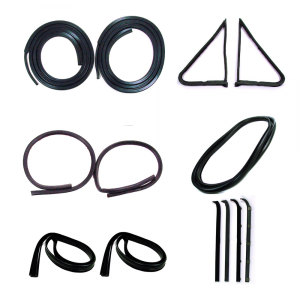 Master Weatherstrip Kit - Without Chrome Windshield Trim