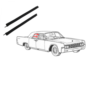 Side Window Leading Edge Seal