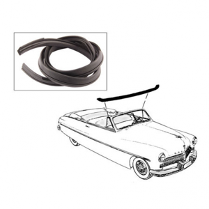 Header Bow Seal - On Windshield Frame