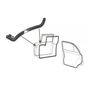 Door Seal Kit - Front & Rear