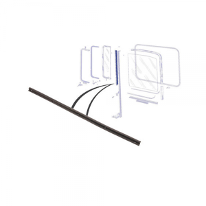 Back Edge of Vent Window Seal